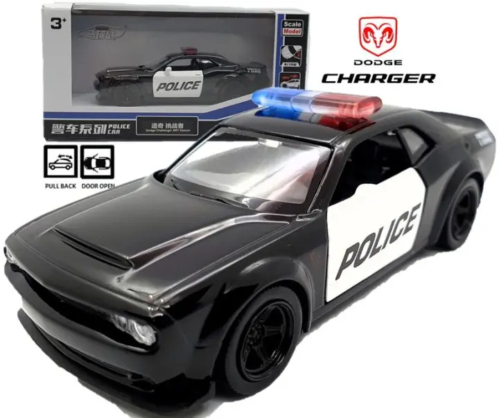 dodge charger toy police car