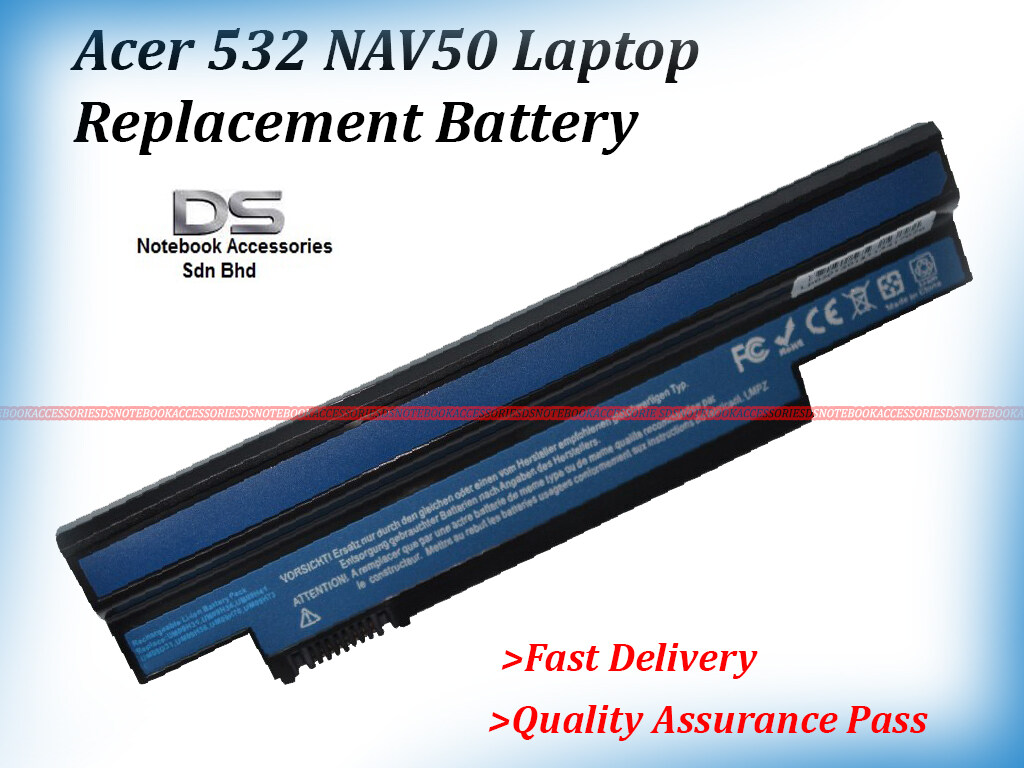 Acer Aspire One 532 532H UM09H31 Laptop Battery / Acer 532 Battery Malaysia