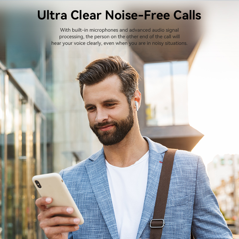 Vention Wireless Earbuds Bluetooth Earphone  5.3 stable transmission real wireless Bluetooth Smart Noise Reduction Sweatproof Wireless Earbuds in-Ear Mini headset strong endurance Microphone Touch Control TWS True Wireless Earphones