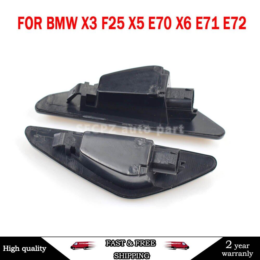 2Pcs Sequential Dynamic Flowing LED Side Marker Light Turn Signal Light Blinker For BMW E70 X5 F25 X3 E71 X6 2007-2013