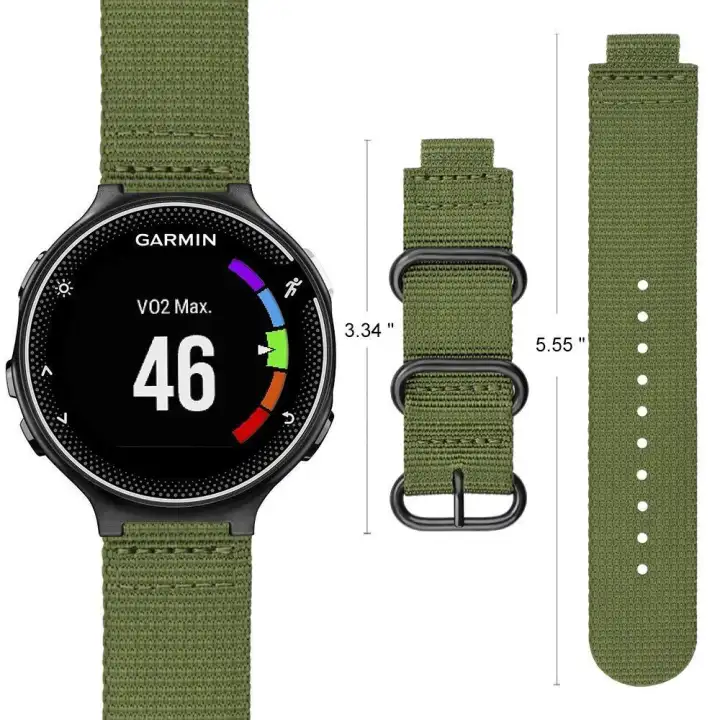 garmin forerunner 235 band size