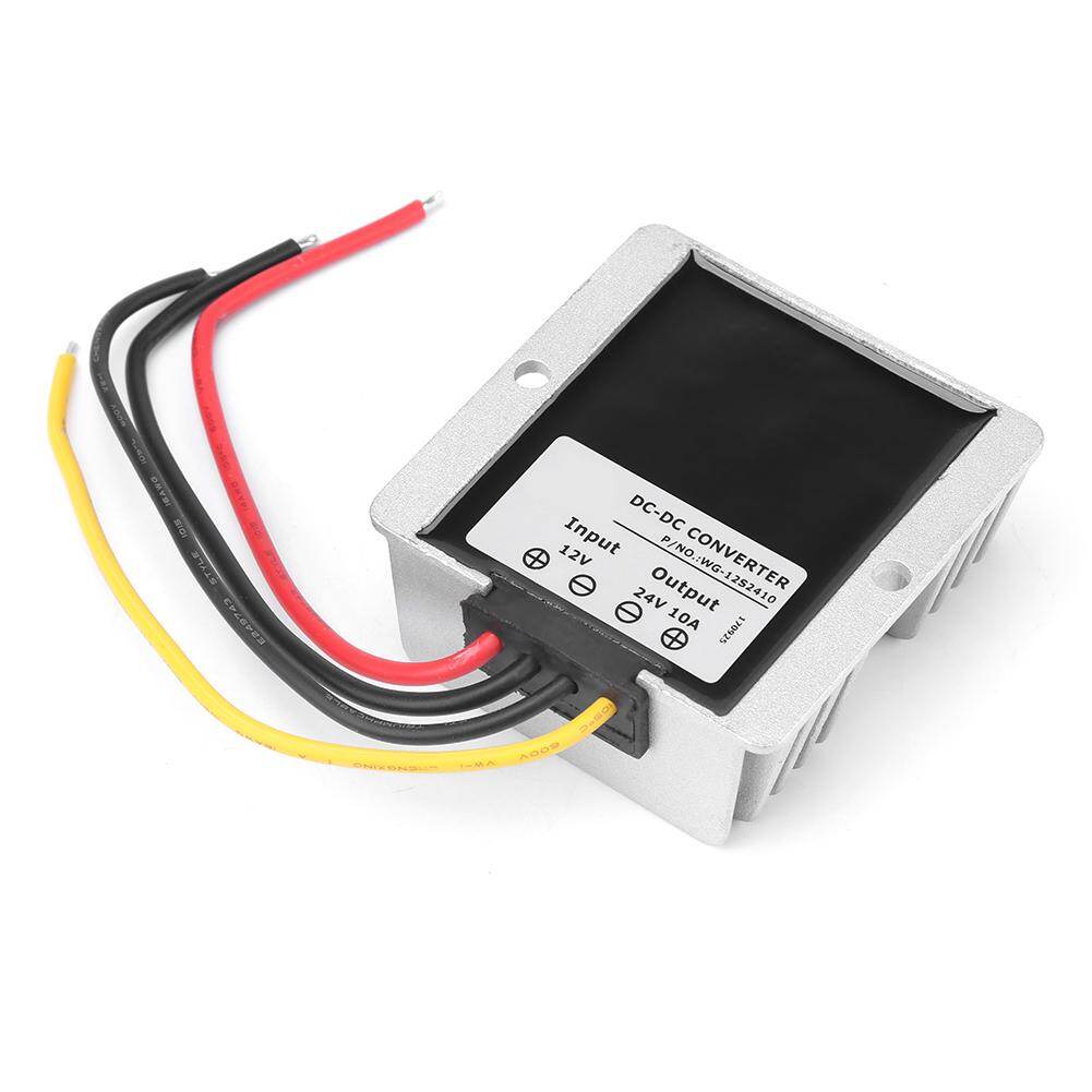 Bộ Chuyển Đổi Bước Lên DC12V Sang 24V 10A 240W Mô-đun Điều Chỉnh Điện Áp Tăng IP68 Chống Nước