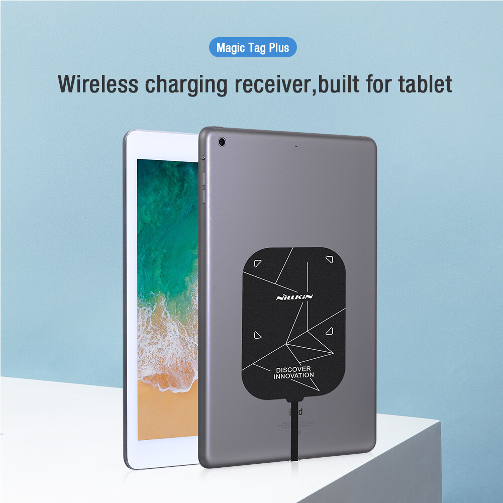 Nillkin Universal QI Wireless Charging Receiver Pad Patch Module Chip Wireless Charger Receiver Adapter for IPAD