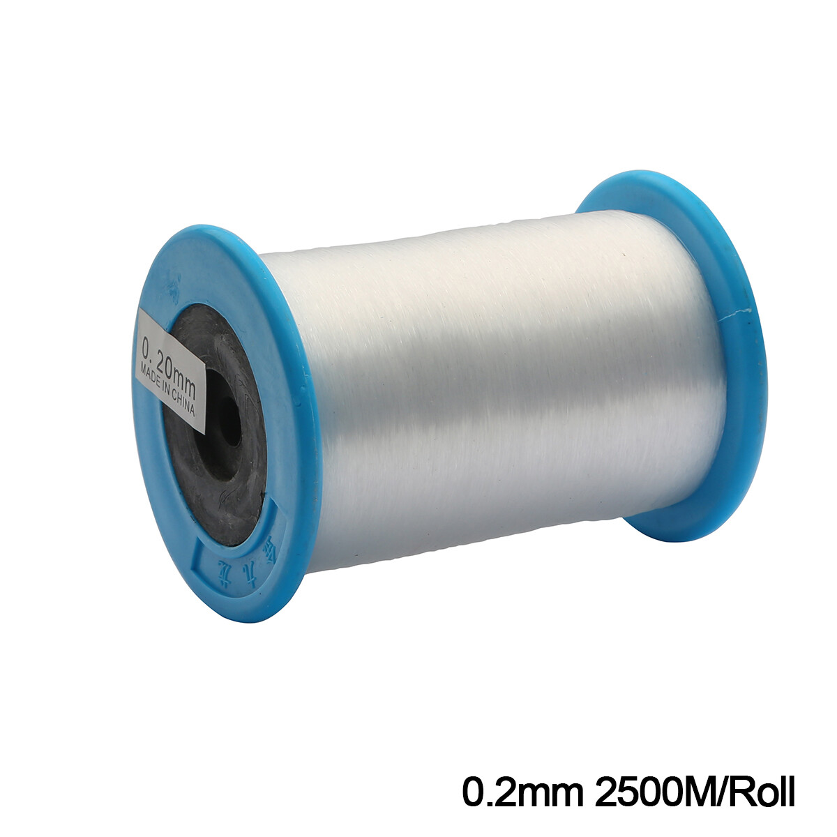 100-2500M/Roll Clear Non-stretch Nylon String 0.2-1mm Fish Wire Line Strong Beading Cord Thread Jewelry Making DIY Bracelet