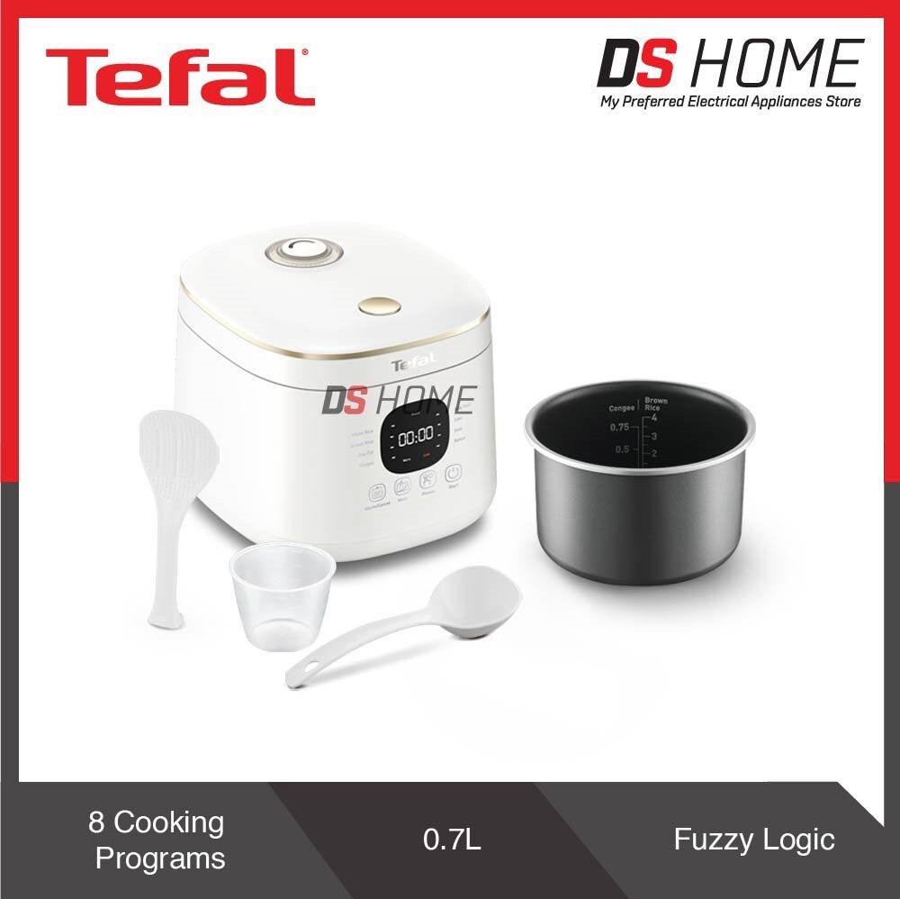 TEFAL RK5151 MINI FUZZY LOGIC RICE COOKER 0.7L 350W (4 CUPS) Lazada