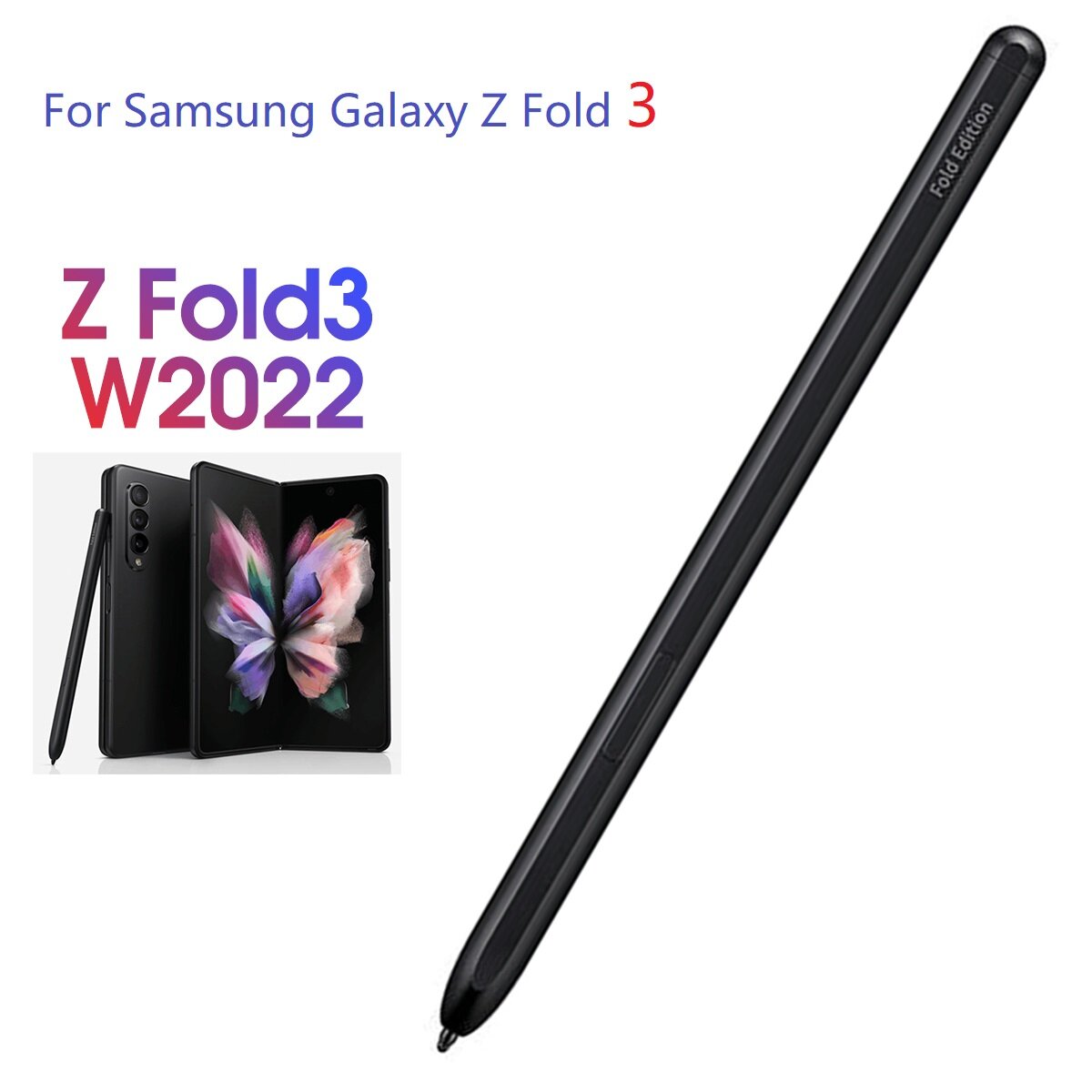 Fonken active stylus capacitive screen touch pen for samsung galaxy z fold 4/ fold 3 /fold 5 5g fold edition sm-f9260 s pen phone hands writing pen smart pencil