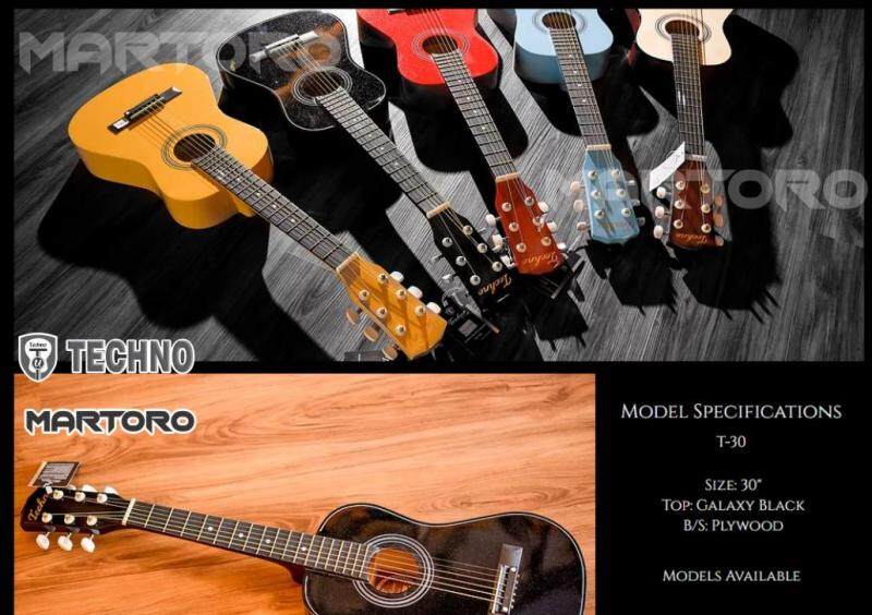 TECHNO Acoustic Guitar T-30 (Baby) ~original~ FREE Guitar BAG Malaysia
