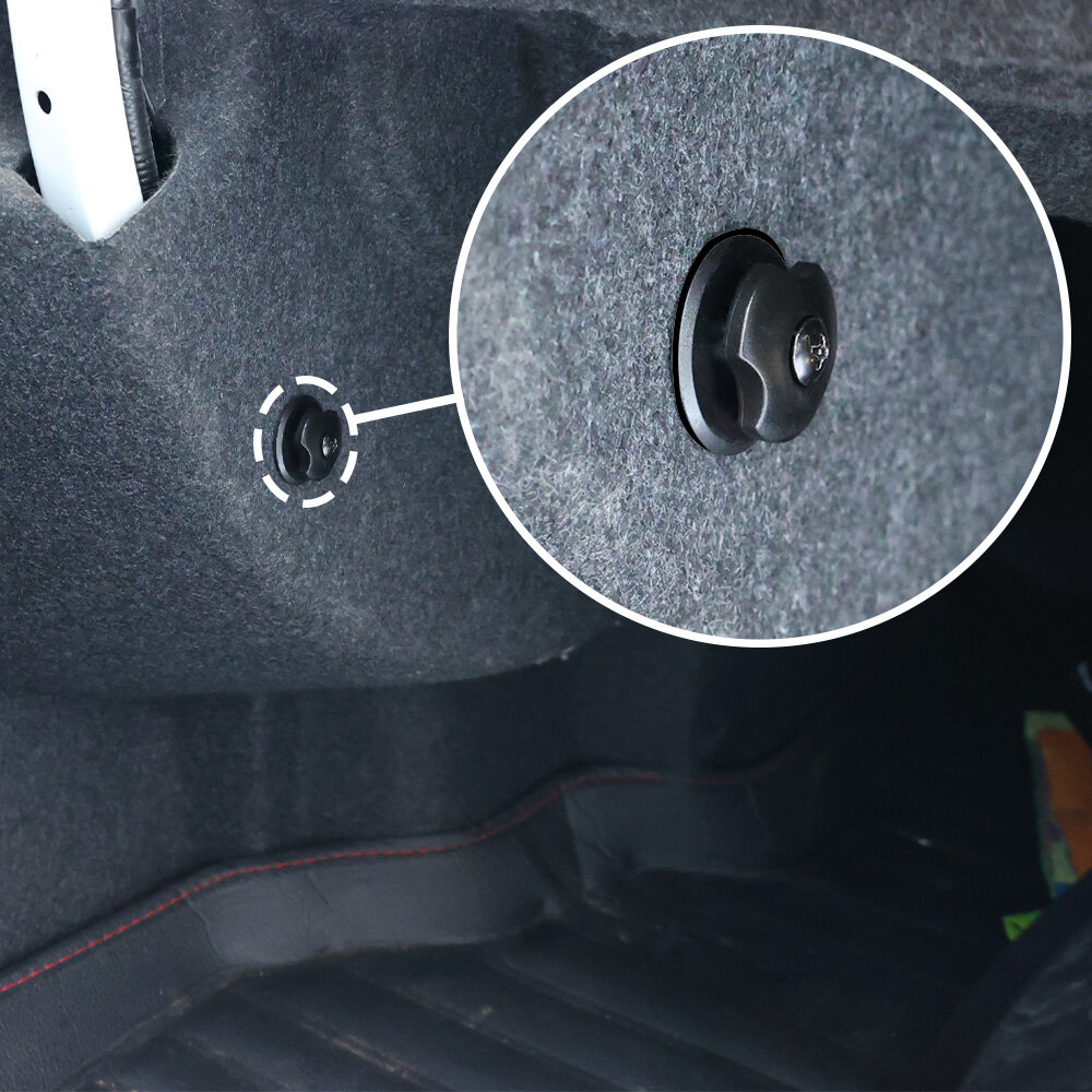 4 Bộ Móc Treo Cốp Xe Hơi Thông Dụng Dụng Cụ Sắp Xếp Cốp Sau Thùng Hàng Lưới Hành Lý Phụ Kiện Giá Treo Đồ Phía Sau