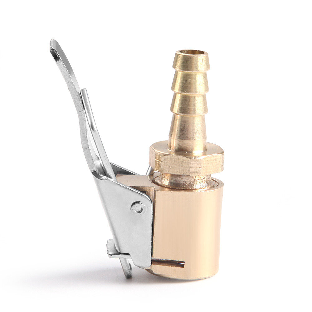 8mm Car Tire Valve Clip Pump Nozzle Clamp Solid Brass Quick Connect The