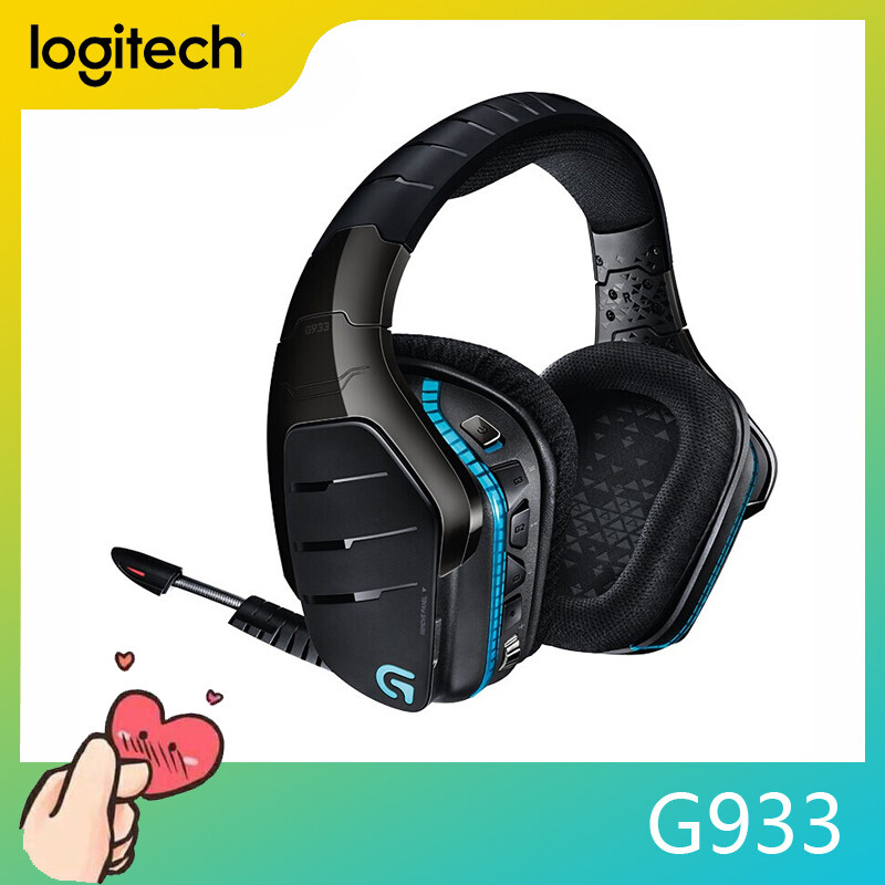 Original Logitech G933 Wired / Wireless 7.1 Surround RGB Gaming Headset Dolby DTS Cross-Platform Gaming Headset for PC Laptop Gamer Singapore