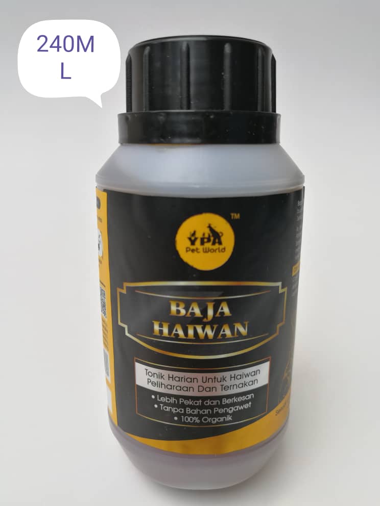 Baja Haiwan Vitamins For Pets Cats Rabbits 240ml Lazada