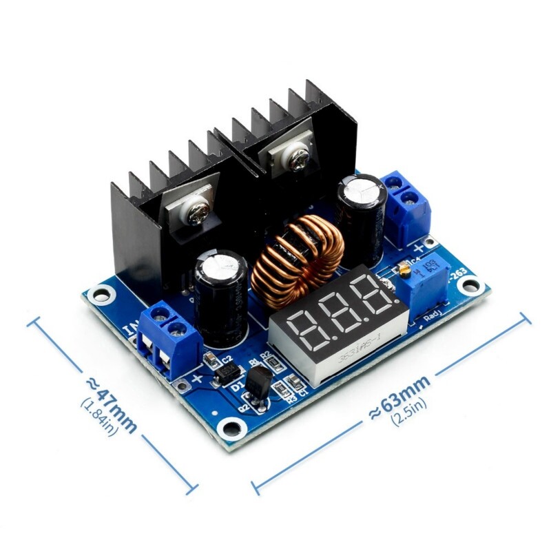 DC 4-38V 8A Điều Chỉnh Điện Áp Mô-đun Kỹ Thuật Số PWM Adjustabl DC-DC Bước Xuống Điều Chỉnh Điện Áp XL4016E1 XH-M404