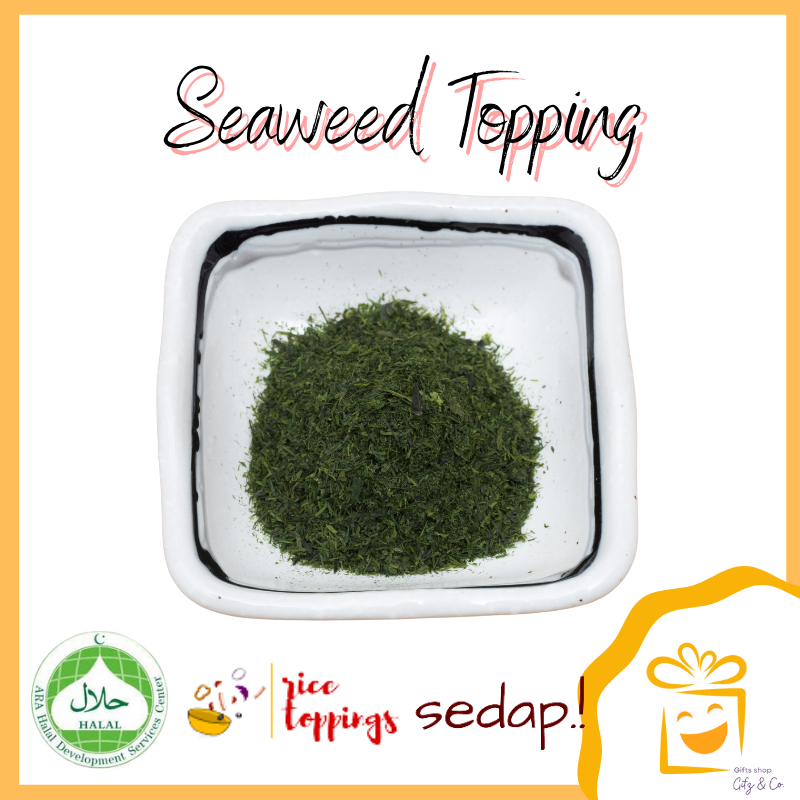 Japanese Halal Seaweed Flakes Powder Rice Noodles Takoyaki Topping Takaokaya Ao Nori I Rumpai