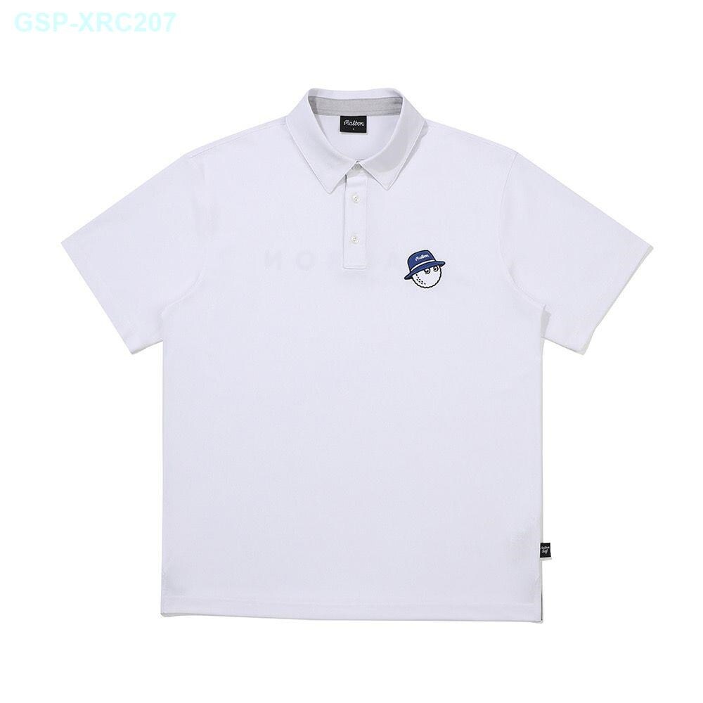 HONMA Titleist PXGˉ Callaway Korean original MALBON golf clothing men's short-sleeved T-shirt GOLF solid color sports simple casual top