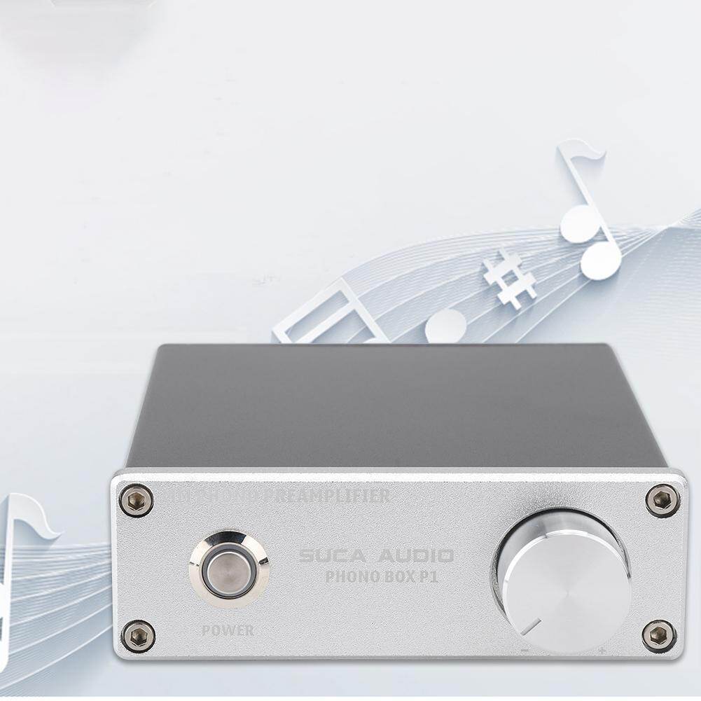Sweatbuy  Mạ vàng cho Đầu Vào RCA Đầu Ra PHONO HỘP P1 MM Kỷ Lục Cầu Thủ Bộ Khuếch Đại 110-240V