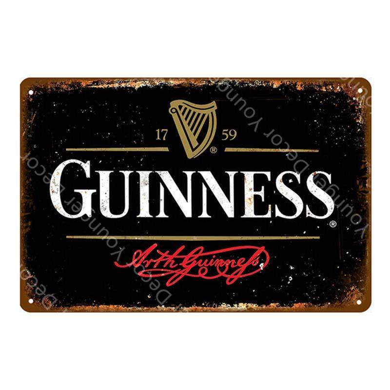 decorative wall plaques My goodness my guinness tin metal sign US Seller