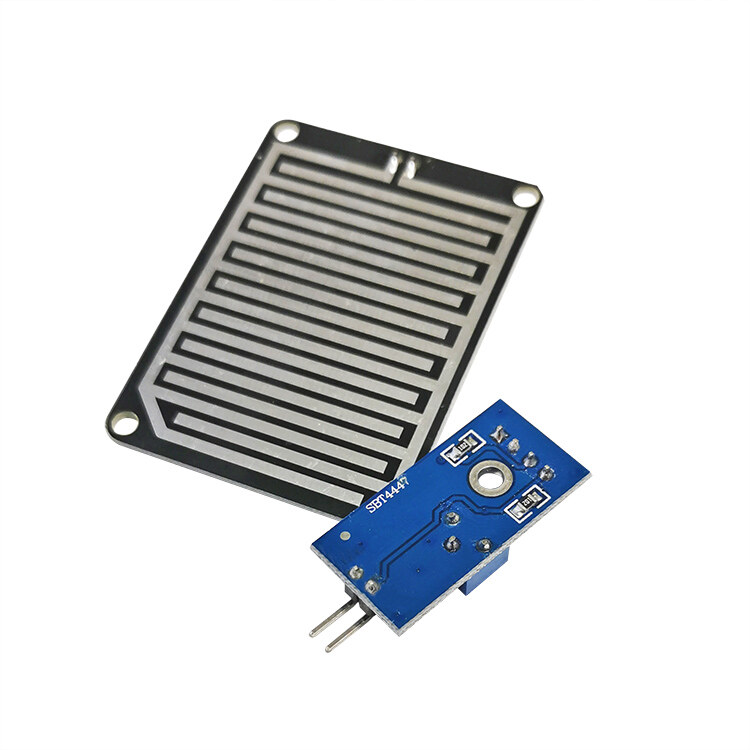 Mô-đun Cảm Biến Phát Hiện Hạt Mưa Tuyết Mô-đun Thời Tiết Mưa Độ Ẩm Cho Arduino Relay Mô-đun Điều Khiển Mô-đun Cảm Biến Nước Mưa