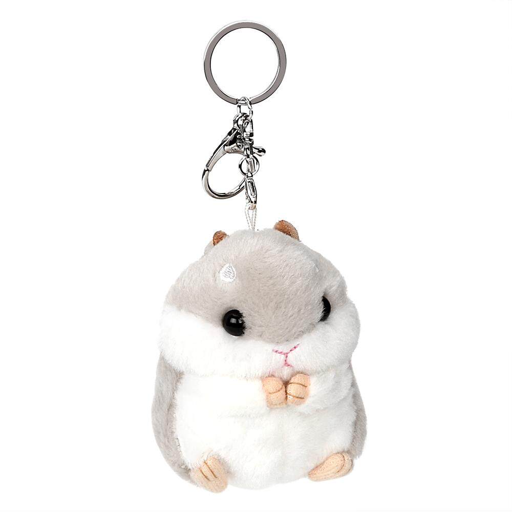 รีวิว Car Key Ring Lovely Key Chain Cute Hamster Plush toys Keychain