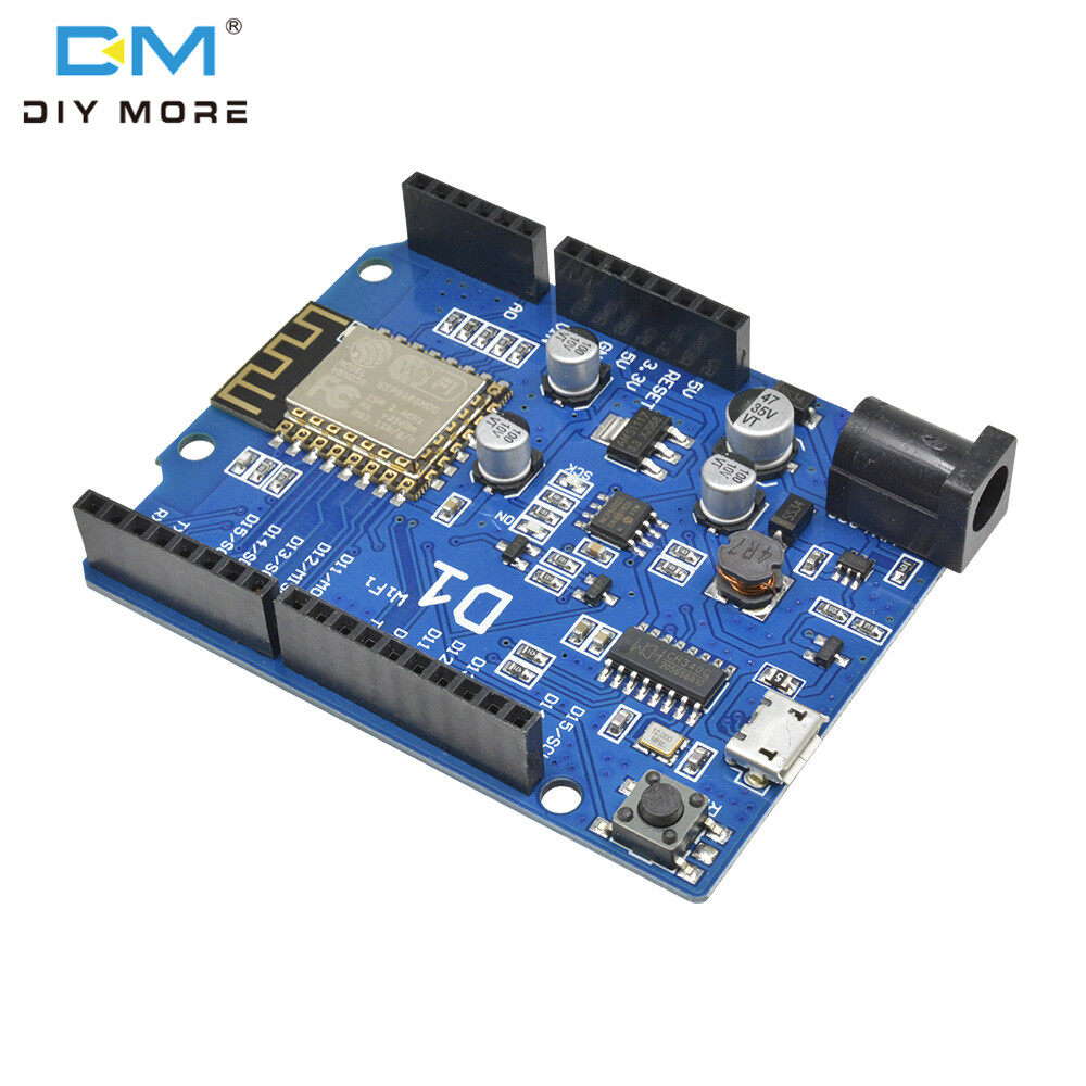 Diymore ota for wemos d1 uno r3 ch340 wifi wireless development board esp8266 esp-12e ide for arduino compatible 1a 24v