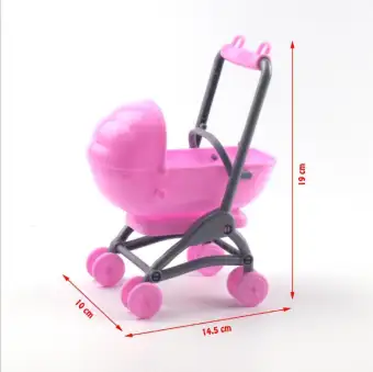 toy shopping trolley with doll seat