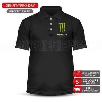 monster polo shirt