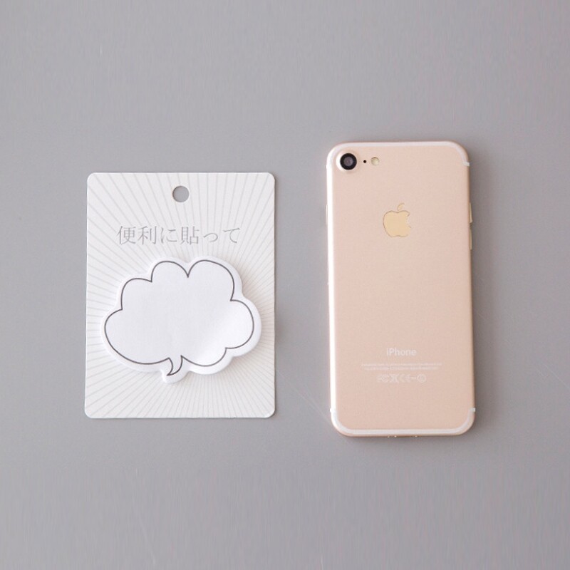 Random 1 Pc Cute Sticky Notes Pad Simple Memo Sticky Note Office Memo Guest Book