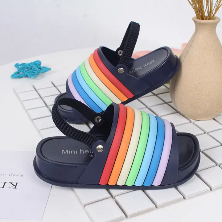 toddler boy rainbow sandals