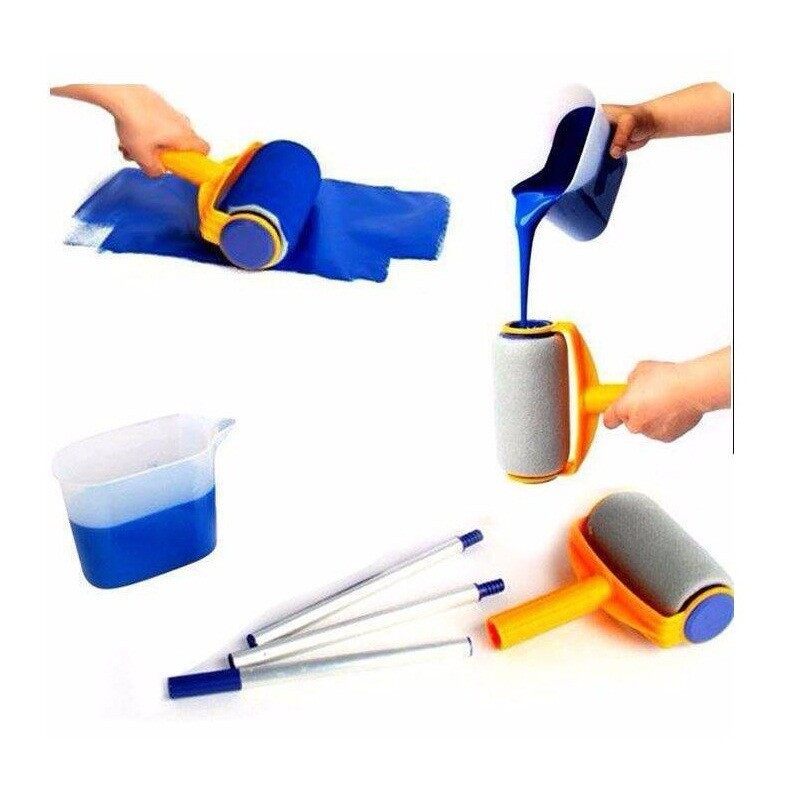 Cây chổi lăn sơn thông minh tránh bẩn