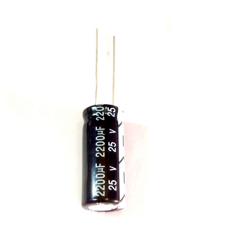 3pcs 2200uf 25v 2200mfd 25volt 10*25mm aluminum electrolytic capacitor