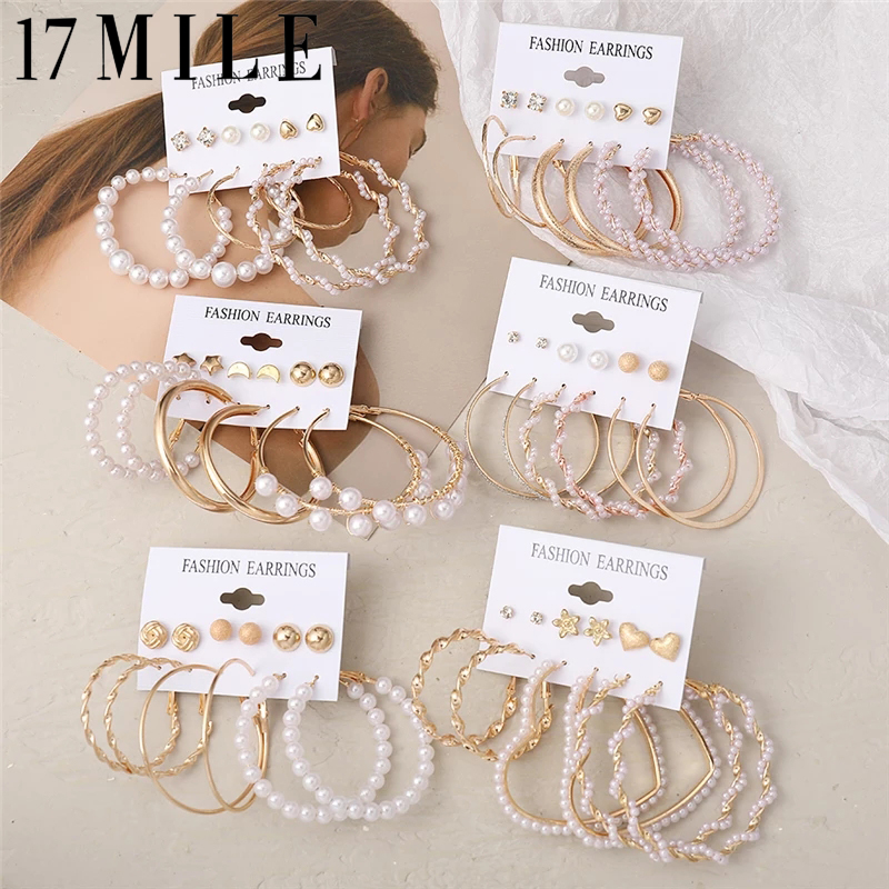 Large Geometric Heart Hoop Earrings For Women - Gold Plated Statement Earrings, Fashion Jewelry Gift