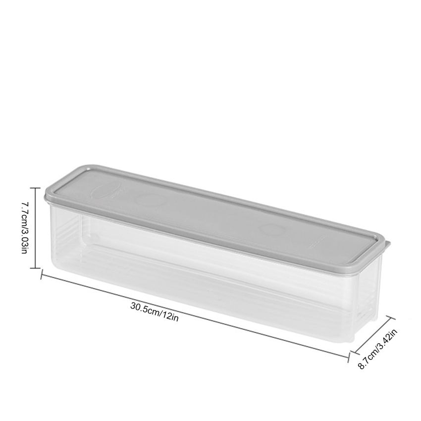 Kitchen Noodle Spaghetti Container Household Cereal Preservation Storage Box with Cover Spaghetti Box Kitchen Food Container
