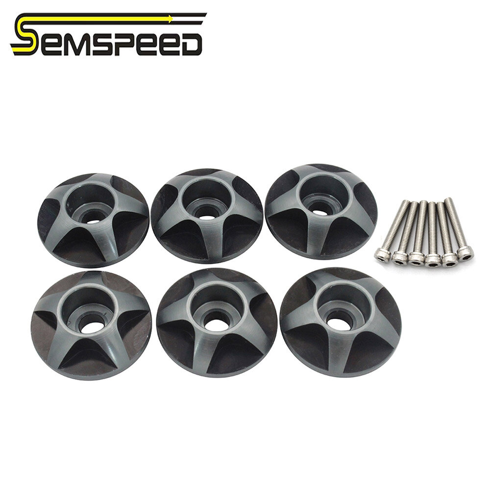 SEMSPEED Xe Máy Khung Lỗ Cap Cắm Side Panel Fairing Bolt Vít Bìa Cho Honda ADV 150 ADV150 2019 2020 2021 2022 6 Cái Bộ