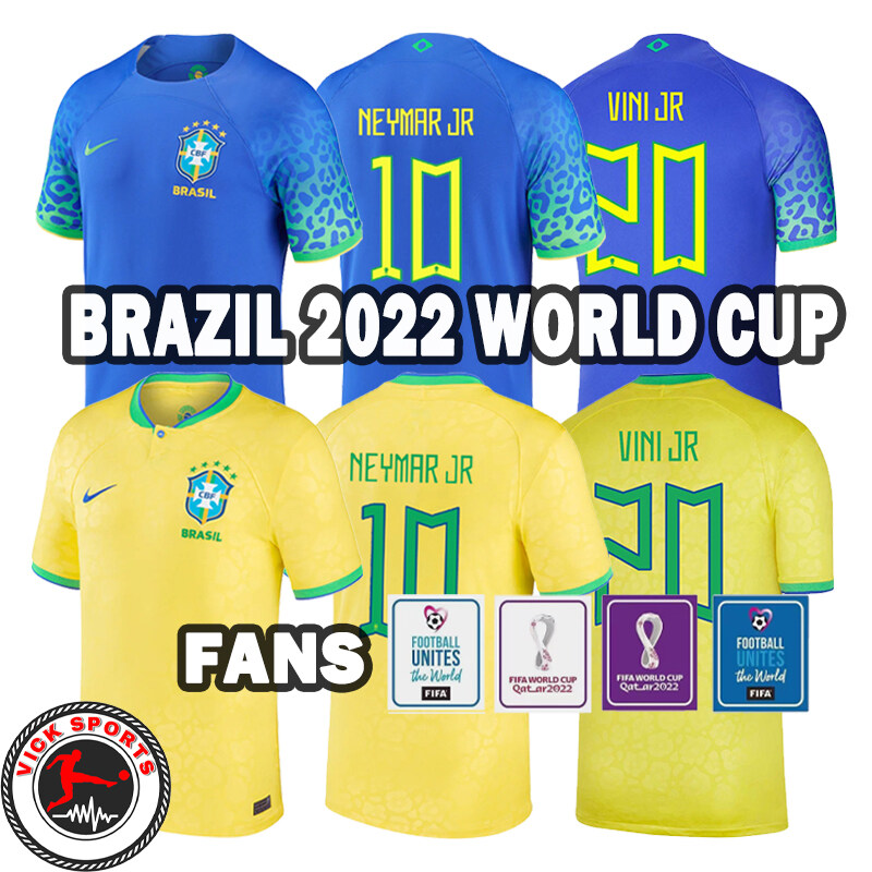 Brazil Jersey 2022 World Cup Football Jersey 22/23 Soccer Jersi Shirt