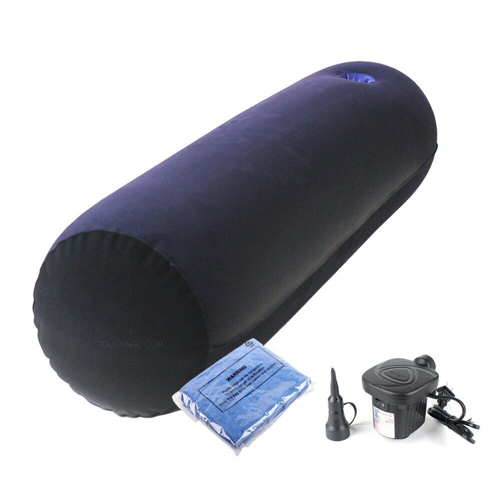 Inflatable cylinder clearance pillow