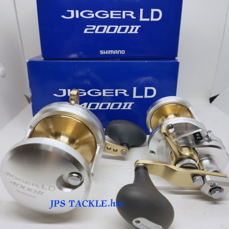 リール SHIMANO JIGGER LD 2 SPEED 2000/4000 Shimano Ocea Jigger LD Lever Drag Conventional Reel