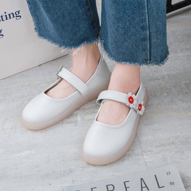 Vintage Mary Janes Giày Cao Gót Nữ Giày Nữ Giày Nữ Giày Đi Học Giày Búp Bê Cho Nữ Giày Đế Bằng Ba Lê Cho Nữ Giảm Giá 090134 giá rẻ