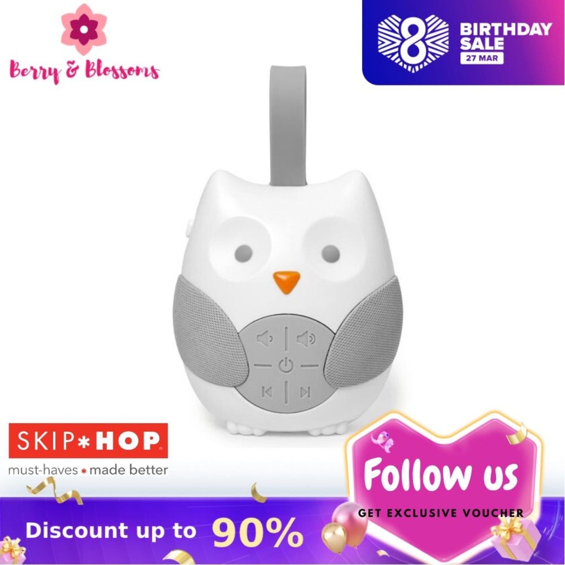 stroll and go portable baby soother