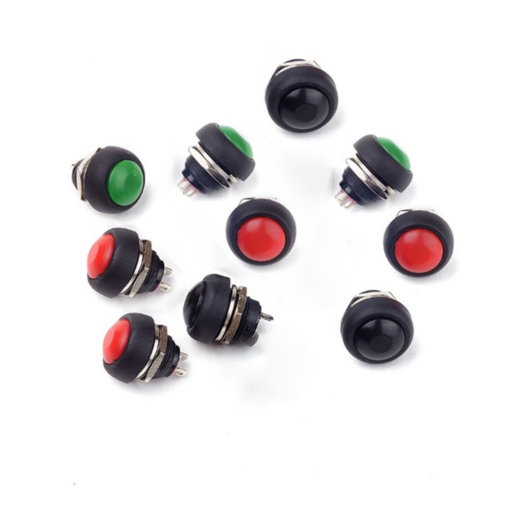 【Bluespot】Light Công Tắc Công Tắc Xe Máy Công Tắc Nút Bấm Tạm Thời Mini