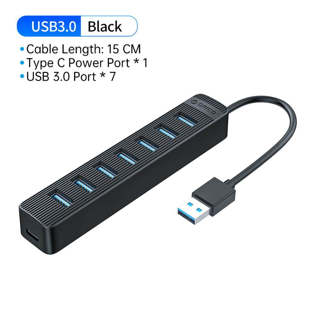 ORICO USB 3.0 HUB Type C Power Supply HUB 4 Port USB Adapter For PC Laptop Computer Accessories