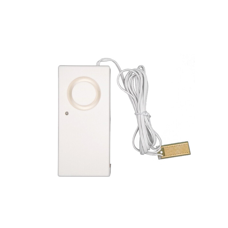 E Life Smart Store Home Alarm Water Leakage Alarm Independent Water Leak Sensor Detector Flood Alert Overflow Security Alarm System 110dbs Detector Independent Water Leak Sensor Detection Flood Alert Overflow Security Alarm System