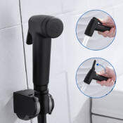 Black Handheld Bidet Spray Set - OEM