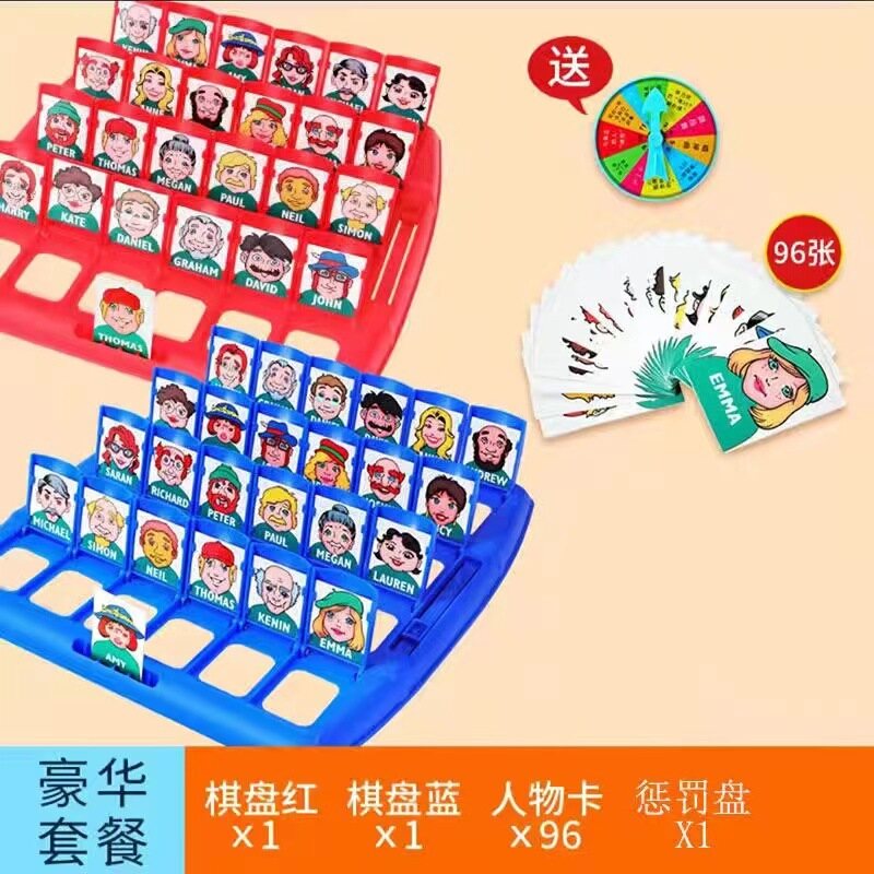 Who Is The Board Game - Guess Who Is The Witness Game Detective Game Witness Game