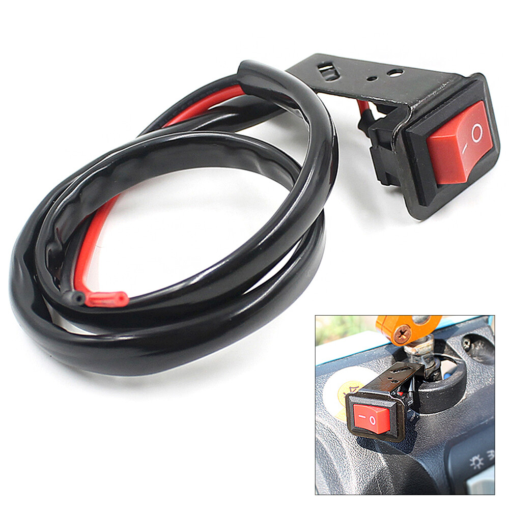 1 cái công tắc tay lái xe máy chống nước thông dụng, đèn pha led nút bật tắt xe máy chuyển đổi
