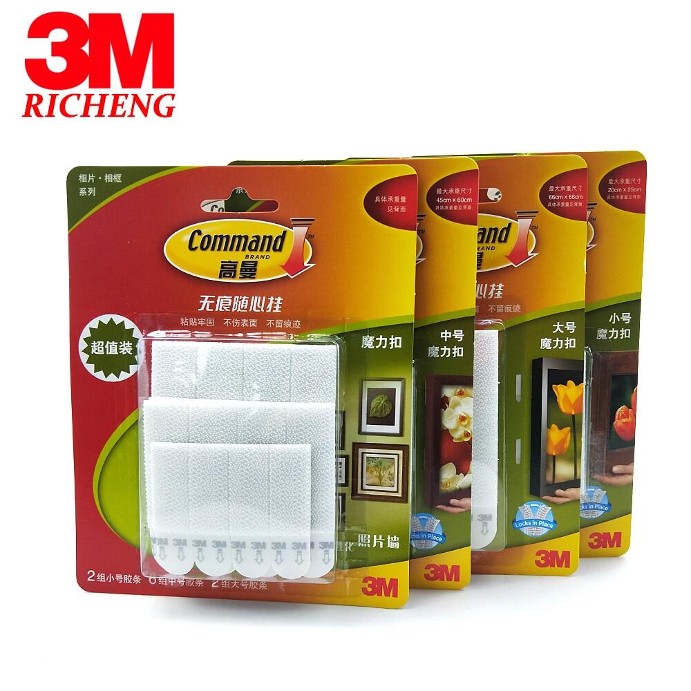 Command 3m Adhesive Picture Hanger Damage-free  Small/medium/large Size/valued Packing