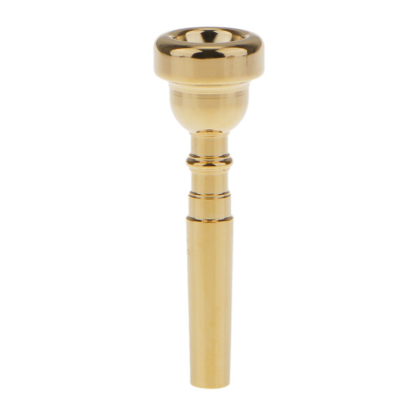 BNMUSIC 3C Trumpet Mouthpiece Metal for Yamaha Bach Conn King Trumpet Golden Plated Malaysia