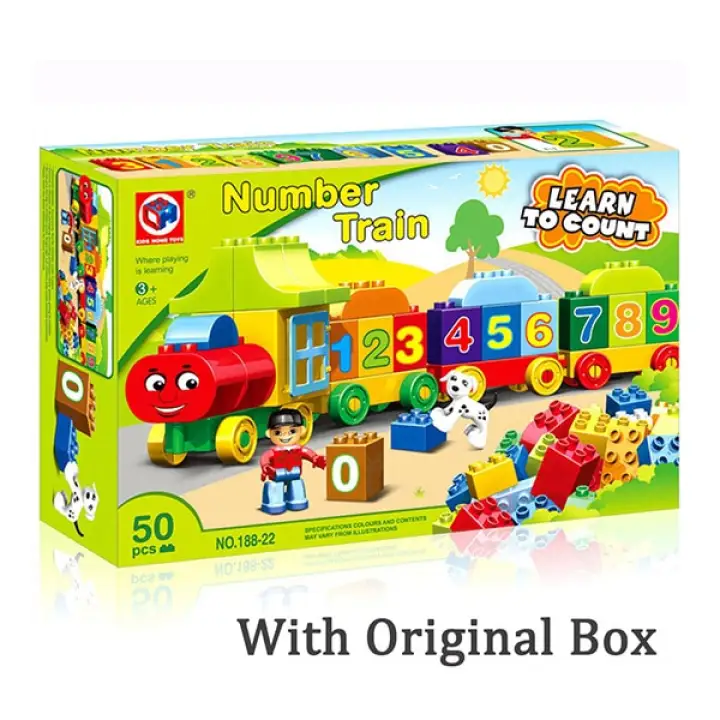 duplo number train set