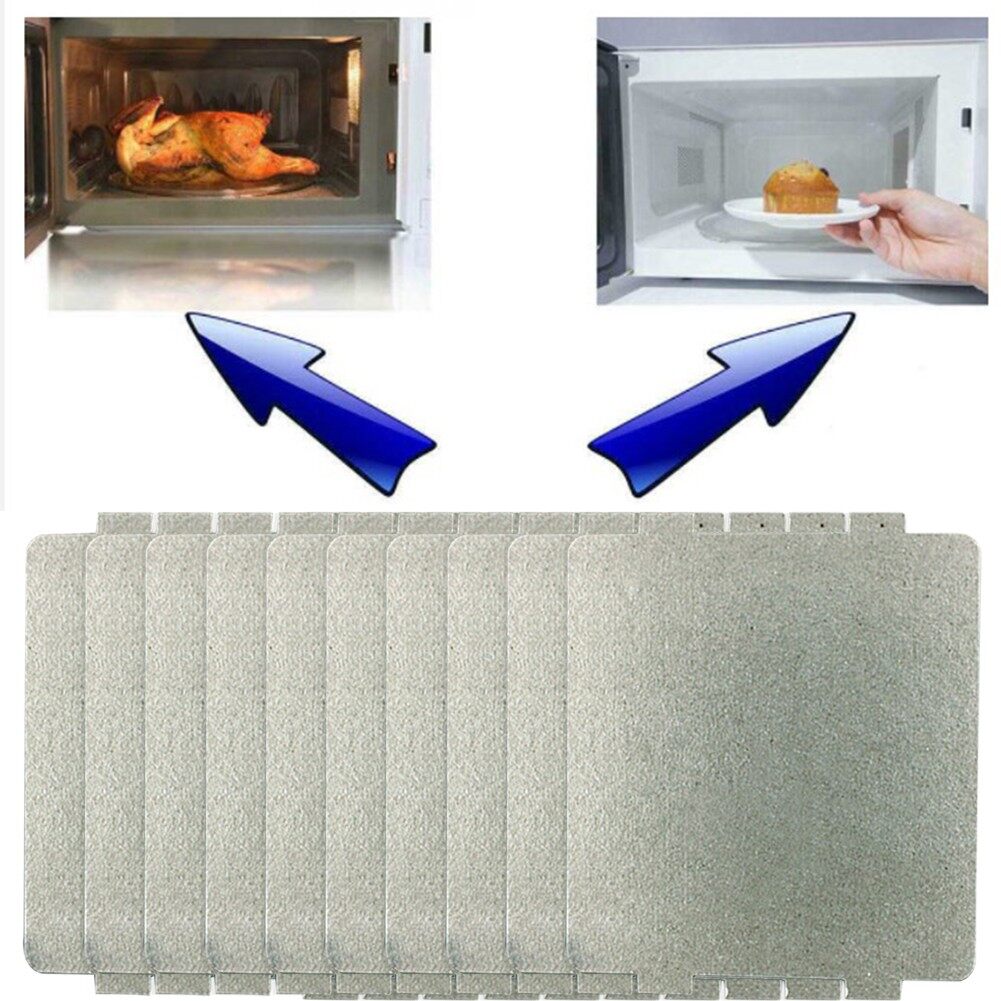 10Pcs Universal Microwave Oven Mica Sheet Wave Guide Waveguide Cover Sheet Plates