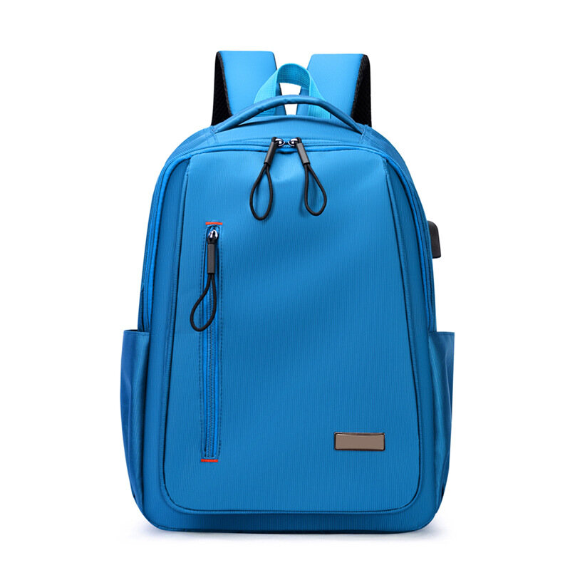 Johnn Men's and women's backpack large capacity school bag simple leisure travel computer backpack