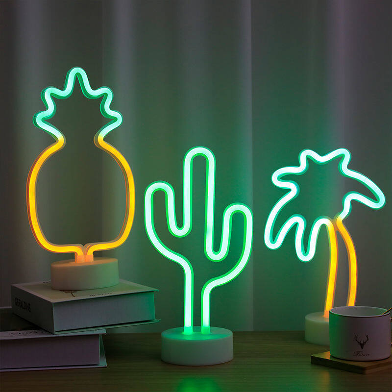 KS Creative neon rainbow modeling room dormitory bedside computer esports romantic atmosphere led table lamp ins wind