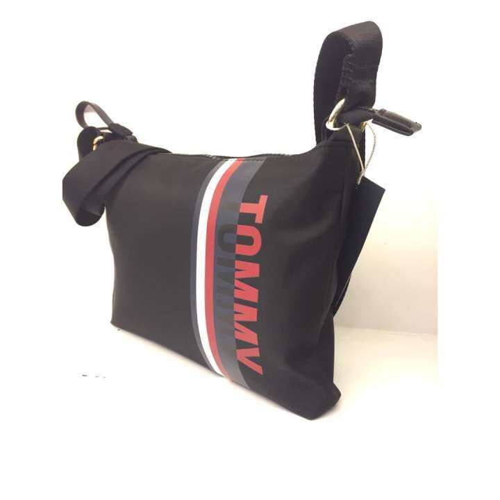 tommy hilfiger nylon crossbody bag